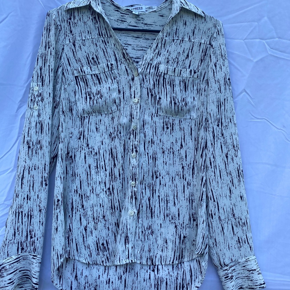 Button Down Express Blouse